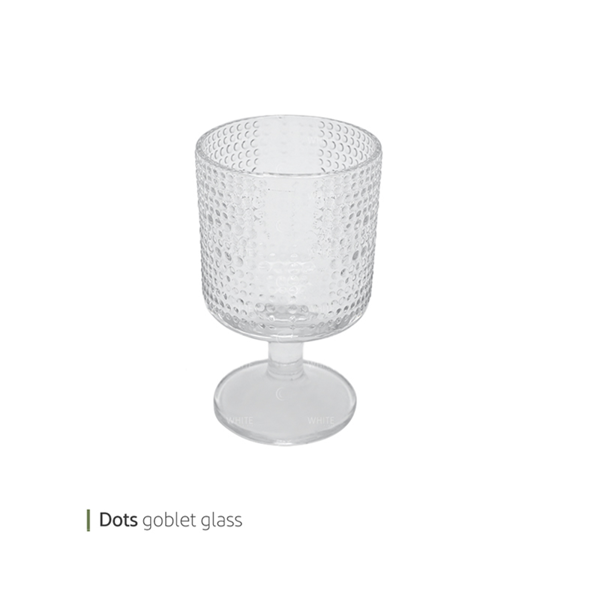 Picture of Dots goblet glass