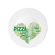 Ronda Pizza plate I love pizza