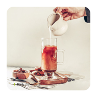 shake glass