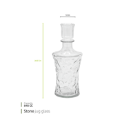 Stone jug glass