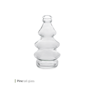 Pine tall glass