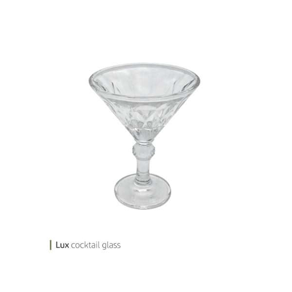 Lux cocktail glass