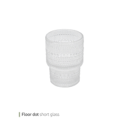Floor dot short glass