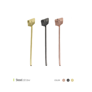 Copper straw