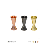 Steel jigger