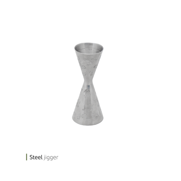 Steel jigger