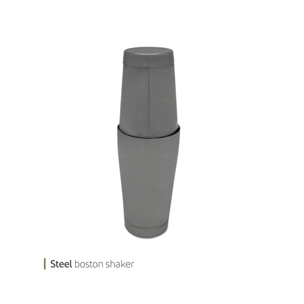Steel boston shaker