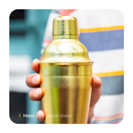 Copper coktail shaker