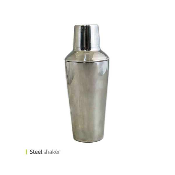 Steel shaker