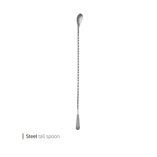 Steel tall spoon