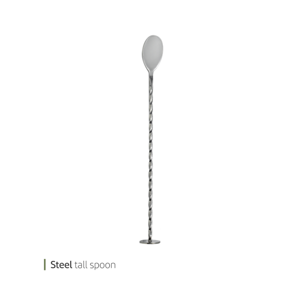 Steel tall spoon