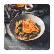 Rock deep plate