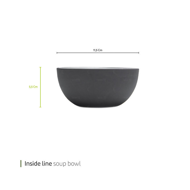 Inside line soup bowl