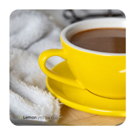 Lemon yellow cup