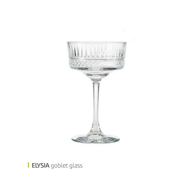 Elysia goblet glass