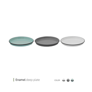 Enamel deep plate