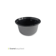 Enamel soup bowl
