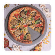Gray metal plate