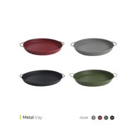 Metal tray