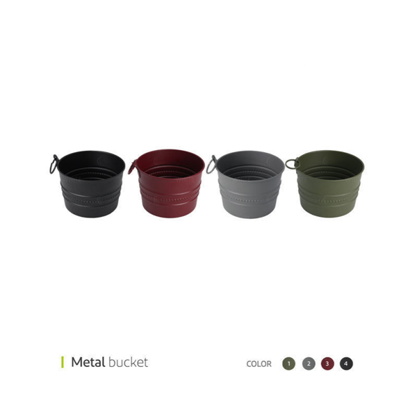 Metal bucket
