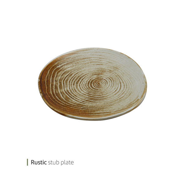 Rustic stub plate