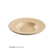 Granite pasta plate