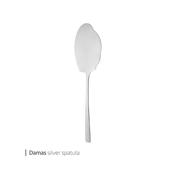 Damas silver spatula